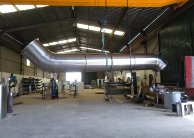 Fabricación de evacuadores de gases
